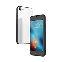 玻璃手机臻护外壳I7/I8(白色)牛皮盒装-国内版