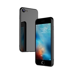 玻璃手机臻护外壳I7/I8(亮黑色)牛皮盒装-国内版CN