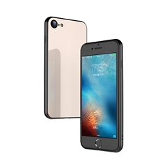 玻璃手机臻护外壳I7/I8(香槟金)牛皮盒装-国内版CN